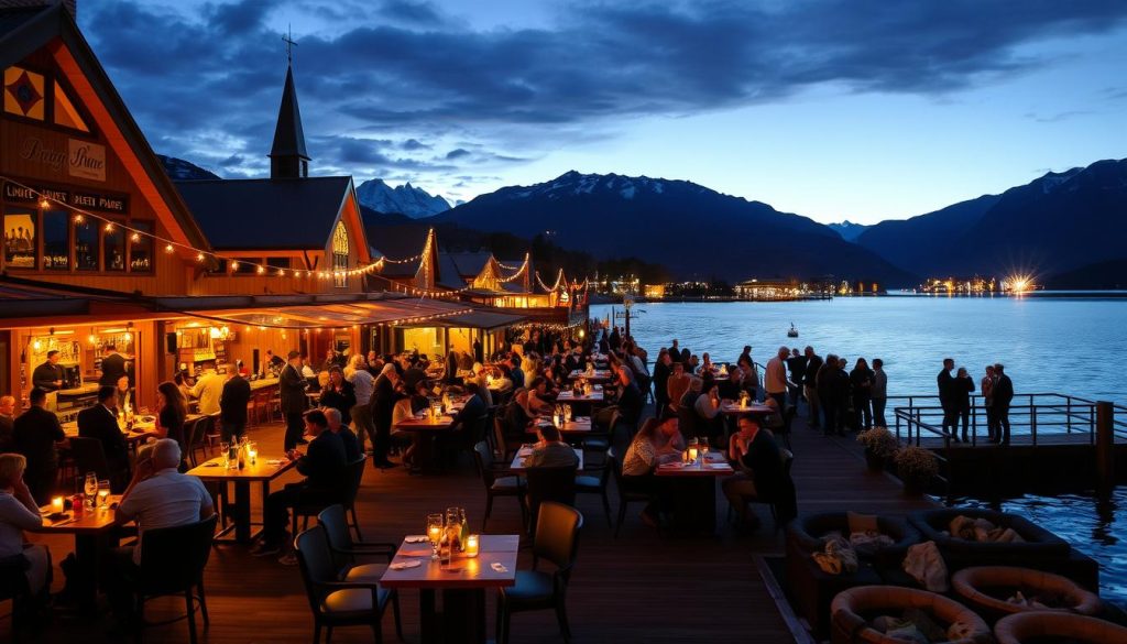 Queenstown lakefront bars Queenstown lakefront bars