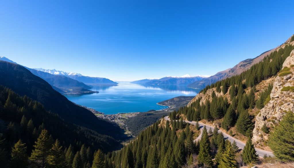 Queenstown scenic overlooks Queenstown scenic overlooks