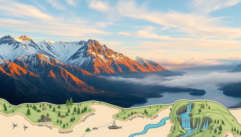 Queenstown swimming spots map Queenstown swimming spots map