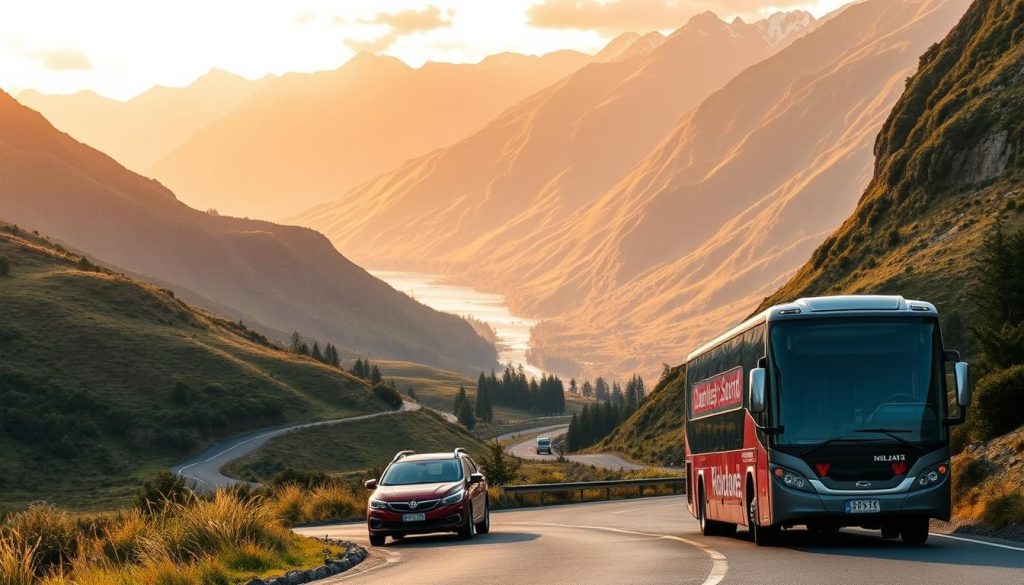 Queenstown to Milford Sound transportation options Queenstown to Milford Sound transportation options
