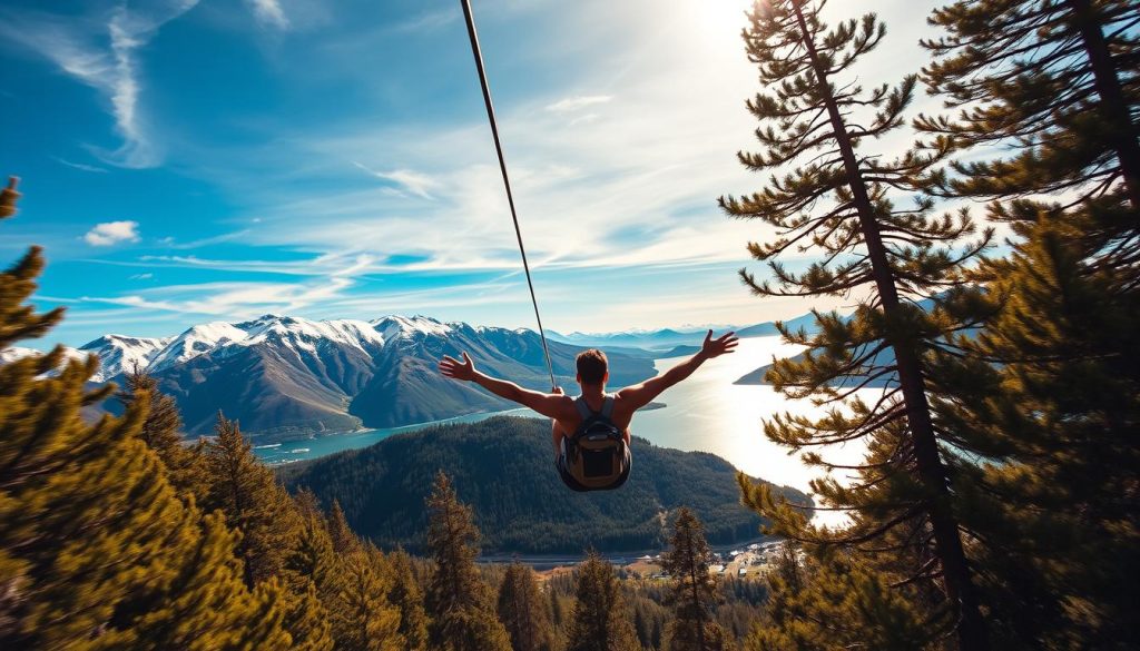 Queenstown ziplining adventure Queenstown ziplining adventure