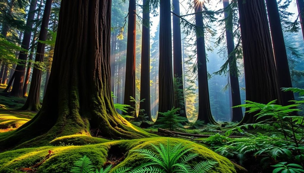 Redwoods Forest in Spring Redwoods Forest in Spring