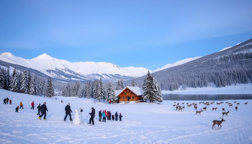 Snow activities in national parks Snow activities in national parks