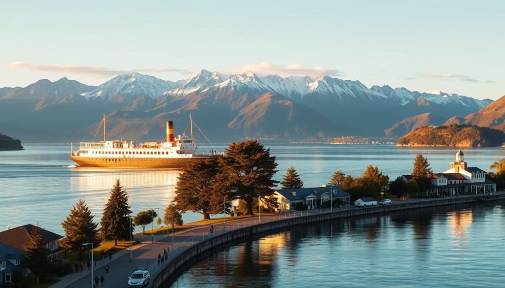 TSS Earnslaw on Lake Wakatipu TSS Earnslaw on Lake Wakatipu