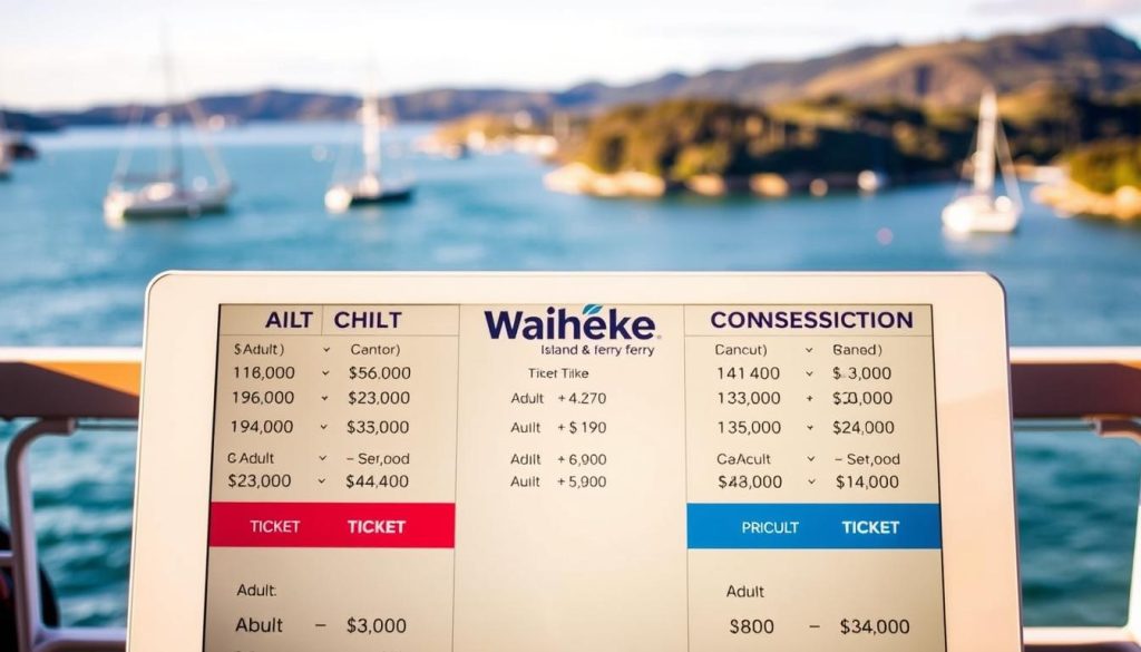 Waiheke Island Ferry Ticket Options Waiheke Island Ferry Ticket Options