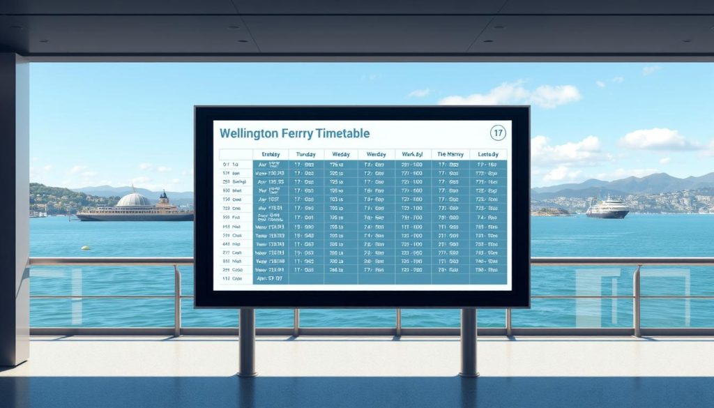 Wellington Harbour Ferry Timetable Wellington Harbour Ferry Timetable
