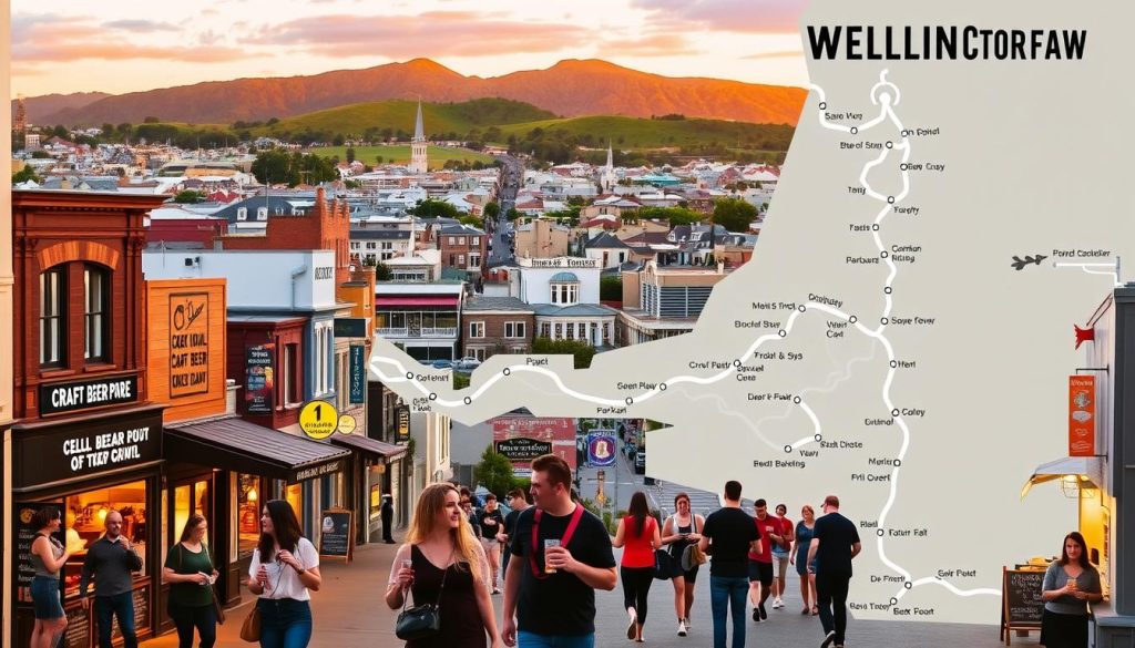 Wellington craft beer crawl route Wellington craft beer crawl route