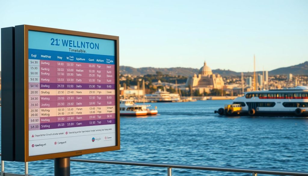 Wellington harbour ferry timetable Wellington harbour ferry timetable