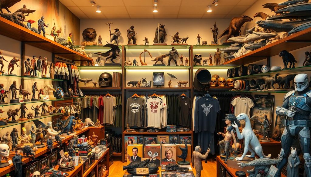 Weta Cave Shop souvenirs Weta Cave Shop souvenirs