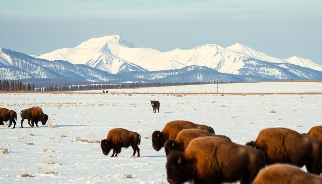 Winter Wildlife Watching in Yellowstone Winter Wildlife Watching in Yellowstone