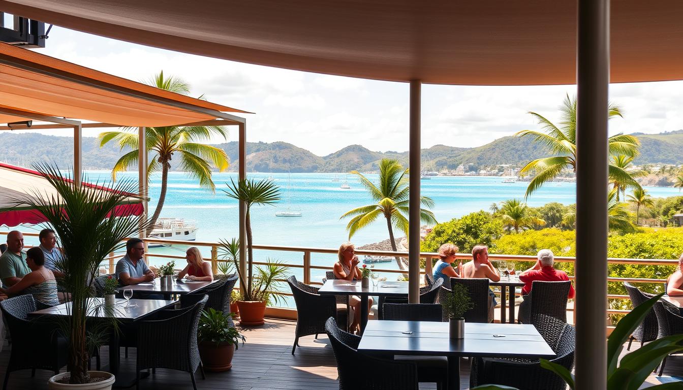 cairns family-friendly restaurants with water views