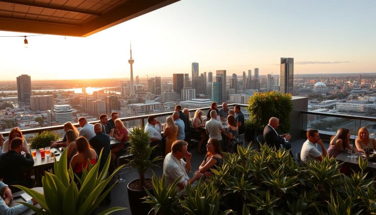 melbourne rooftop bars with city views