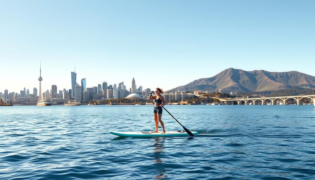 paddleboarding in Auckland paddleboarding in Auckland