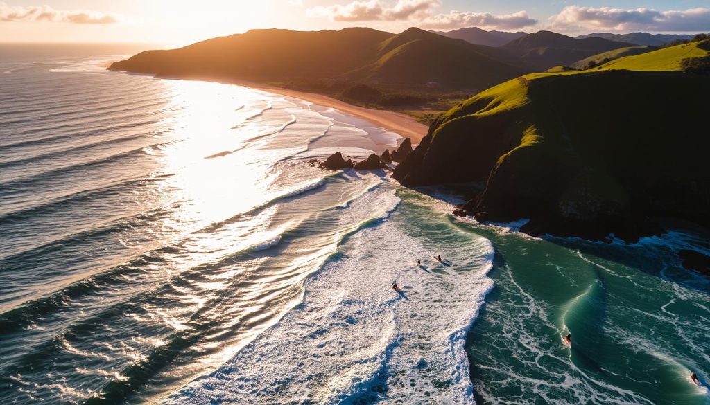 surfing near Auckland surfing near Auckland