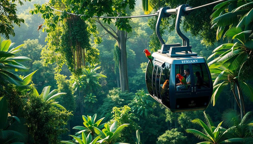 tropical rainforest gondola ride tropical rainforest gondola ride