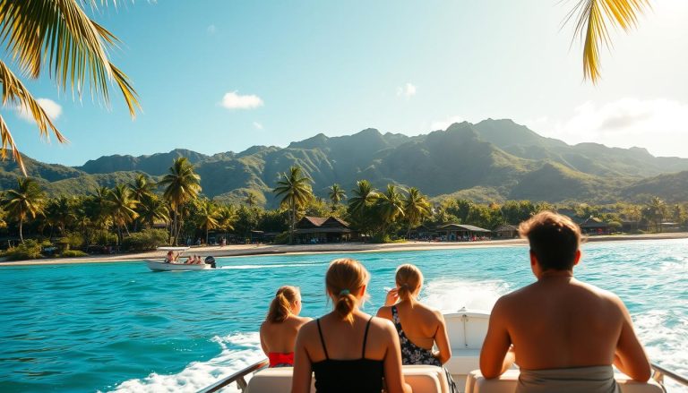 Are there any day trips or excursions available from Denarau Island?