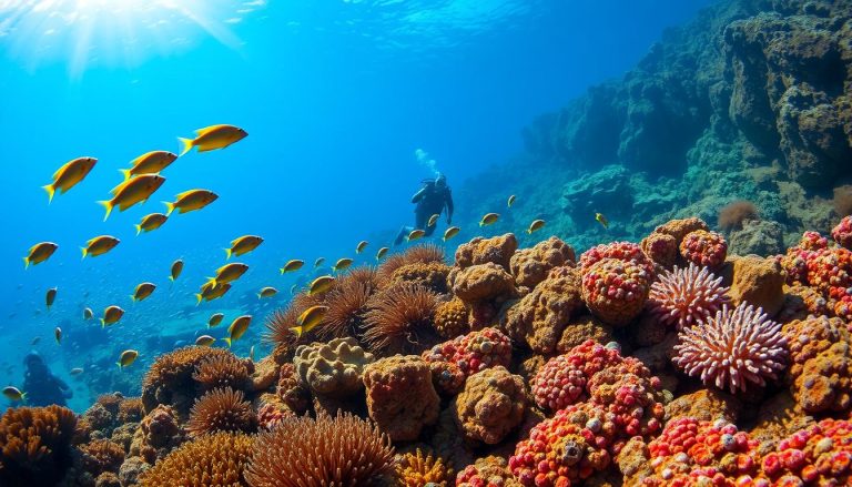 Are there any good diving spots on the Coral Coast?