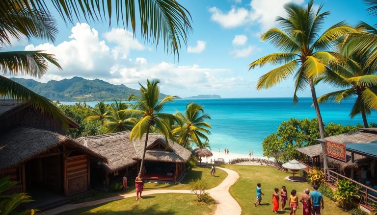 Authentic Fijian villages near Denarau Island