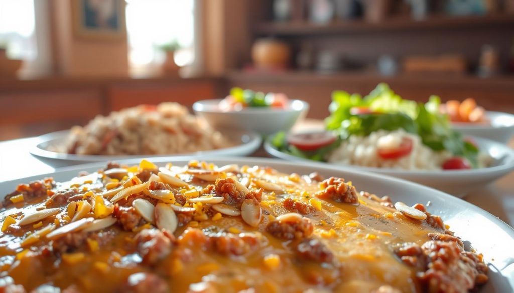 Bobotie dish Bobotie dish
