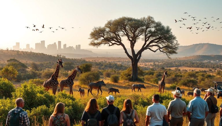 Can I see wildlife near Johannesburg?