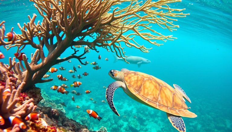 Can you snorkel on the Coral Coast and what can you see?