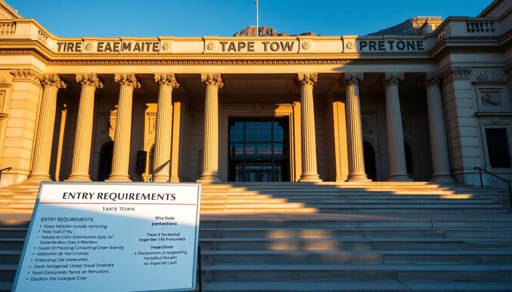 Cape Town entry requirements Cape Town entry requirements
