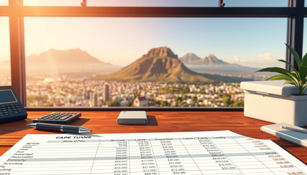 Cape Town trip expenses Cape Town trip expenses
