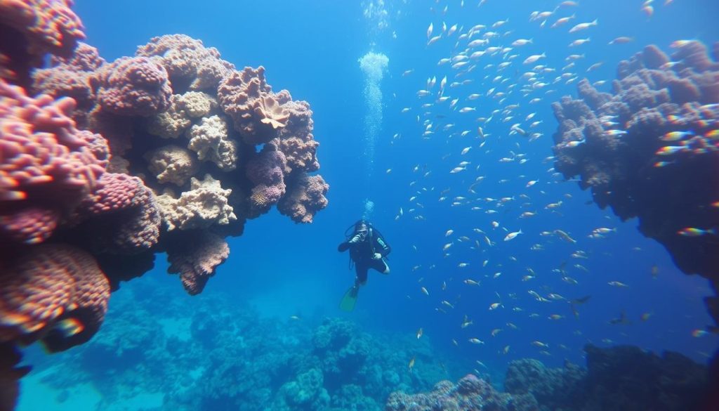 Coral Bay reef diving Coral Bay reef diving