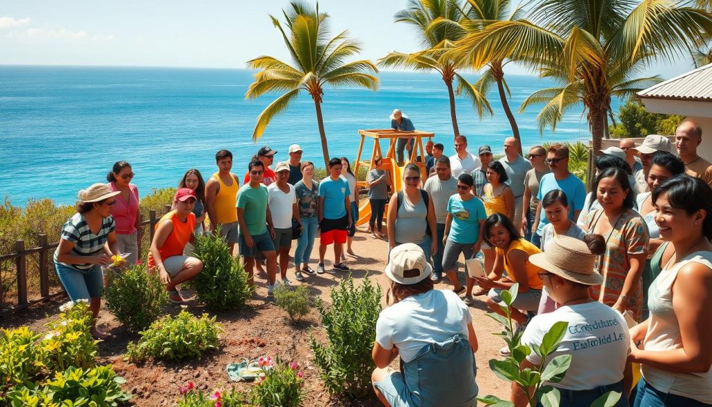 Coral Coast community volunteering Coral Coast community volunteering
