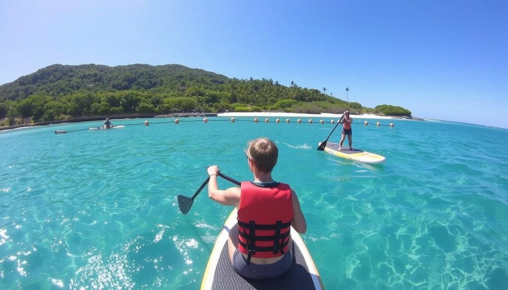 Coral Coast paddleboarding safety Coral Coast paddleboarding safety