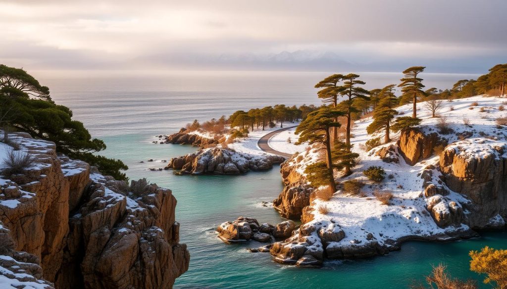 Coral Coast winter landscape Coral Coast winter landscape