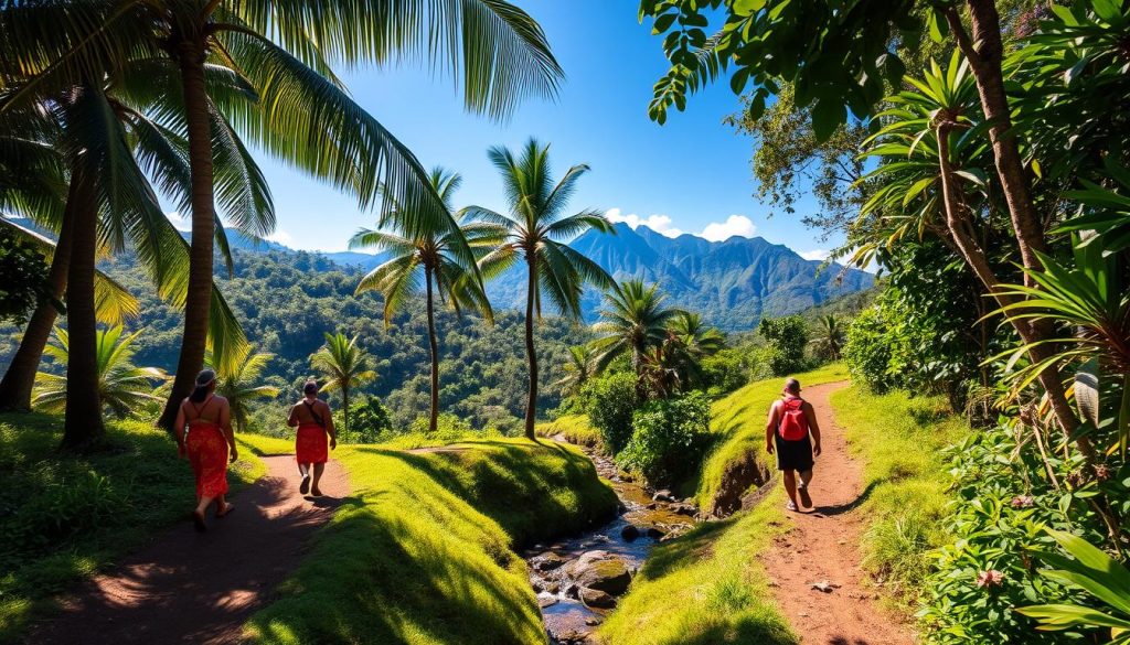 Cultural hiking in Nadi Cultural hiking in Nadi