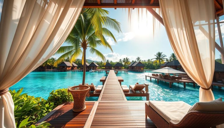 Denarau Island beachfront resorts