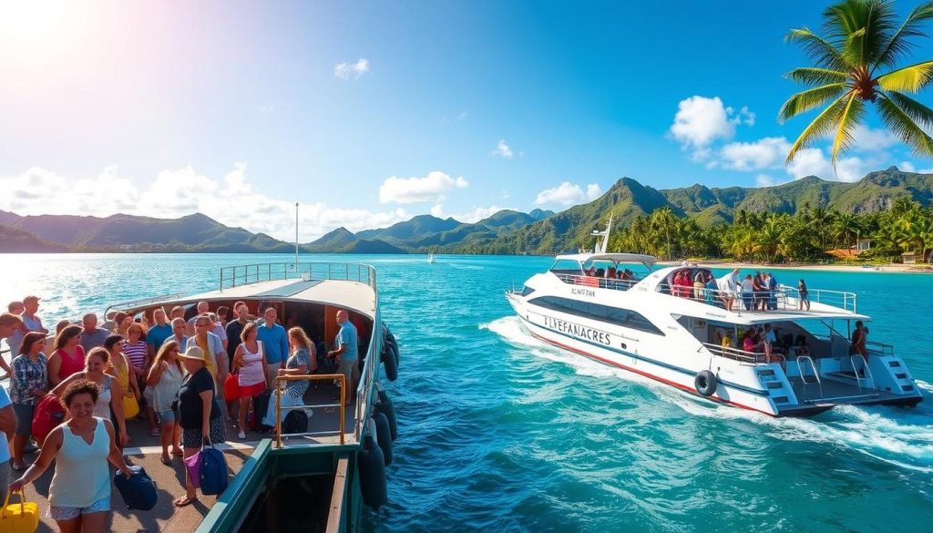 Denarau Island ferry trips Denarau Island ferry trips