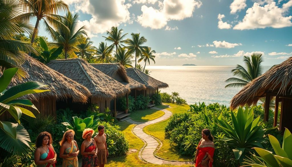 Denarau Island local Fijian villages Denarau Island local Fijian villages