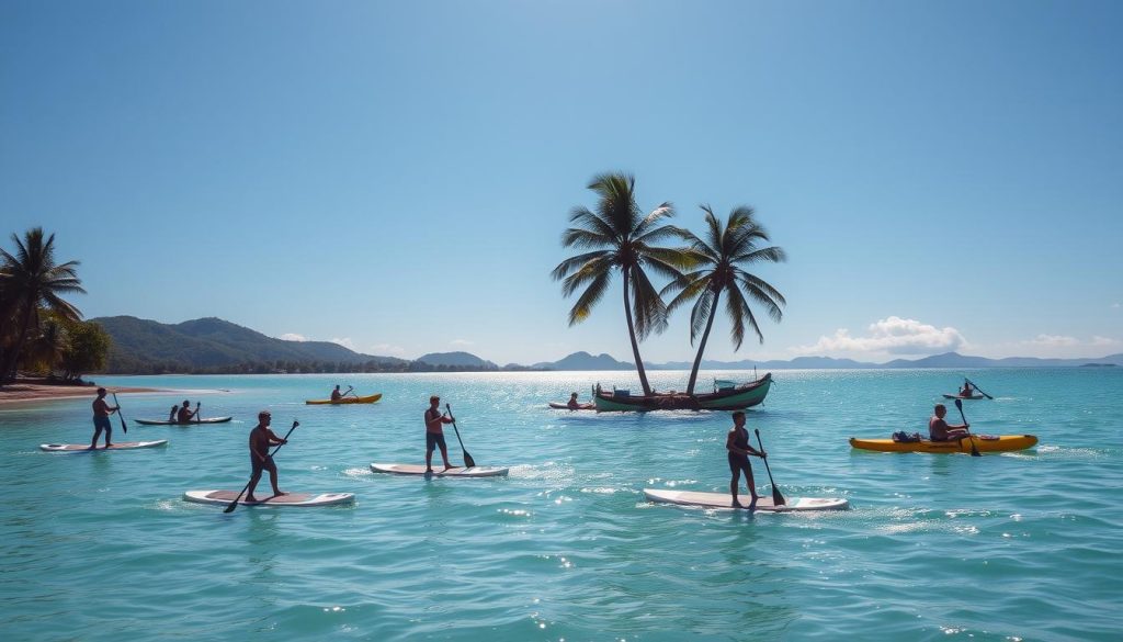 Denarau Island paddleboard and kayak experiences Denarau Island paddleboard and kayak experiences