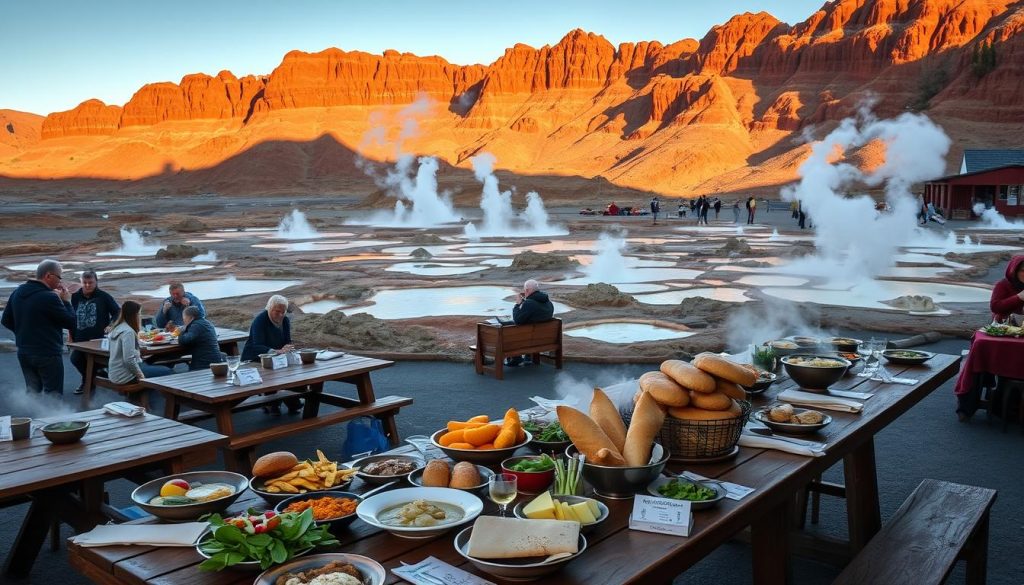 Dining options at Hell's Gate Dining options at Hell's Gate
