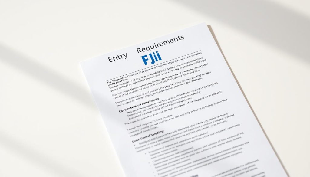 Fiji Entry Requirements Fiji Entry Requirements