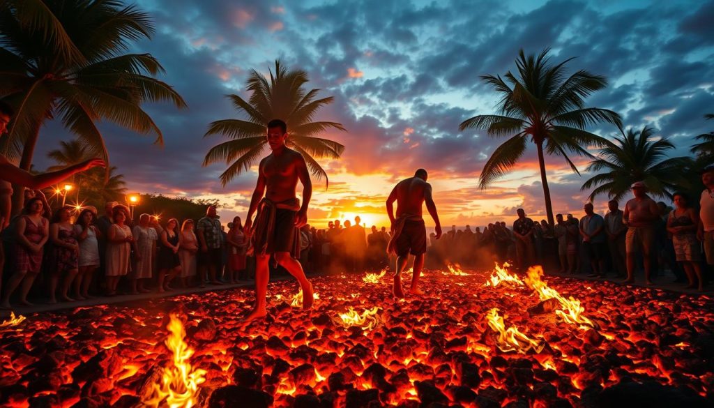 Fiji Firewalking ceremony Fiji Firewalking ceremony