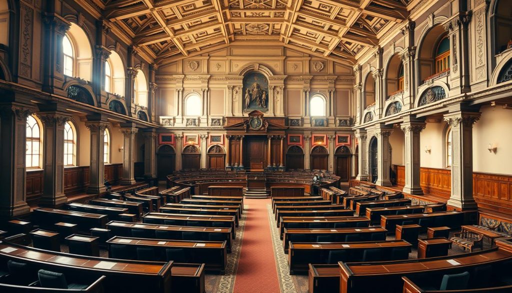 Fiji Parliament Main Debating Chamber Fiji Parliament Main Debating Chamber