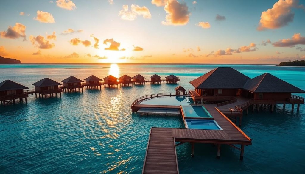 Fiji overwater bungalows Fiji overwater bungalows