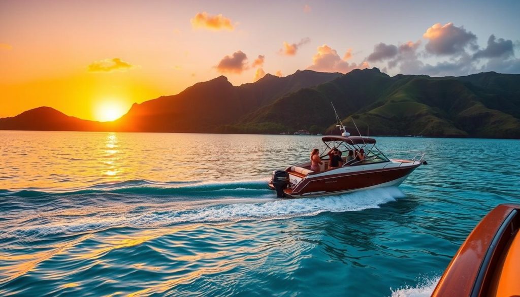 Fiji sunset boat tour Fiji sunset boat tour