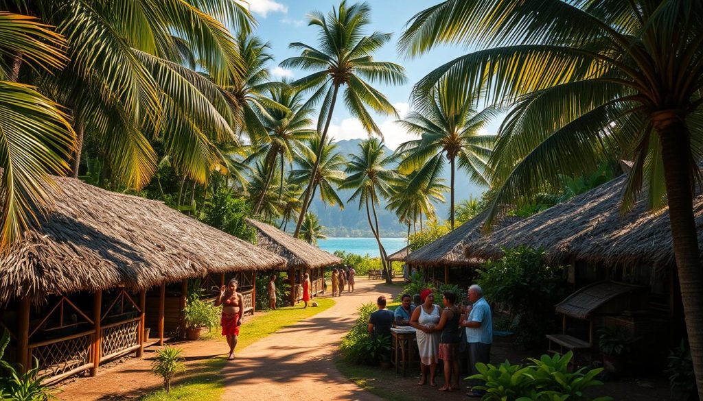Fiji village tour Fiji village tour