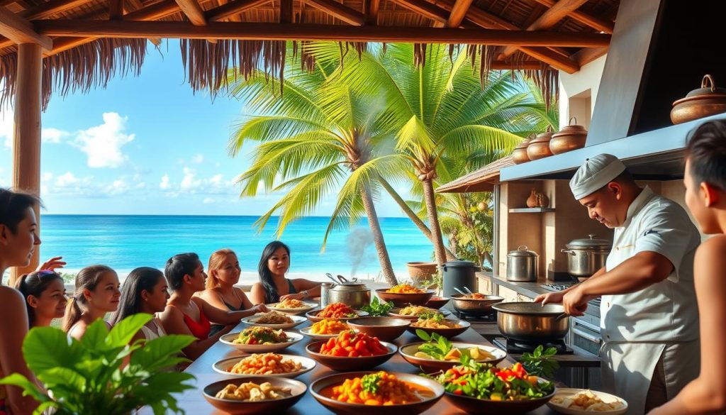 Fijian cooking class Fijian cooking class