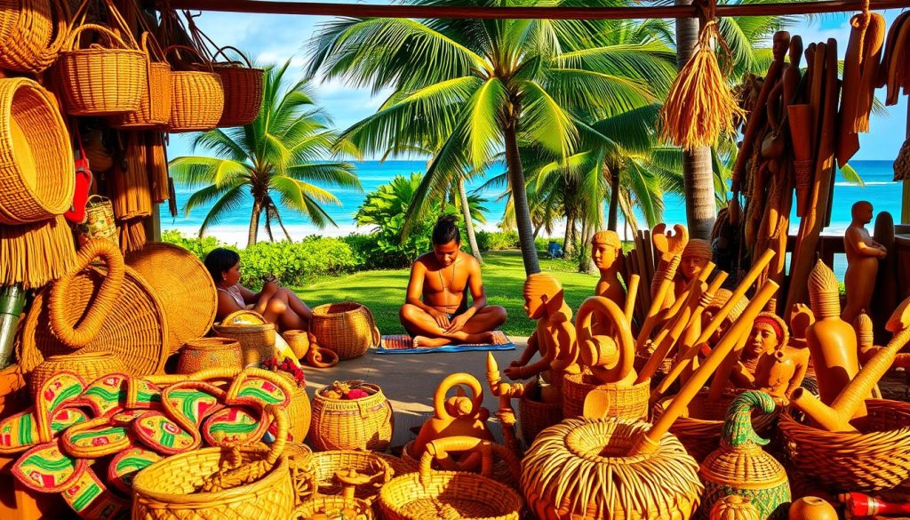 Fijian handicrafts Fijian handicrafts