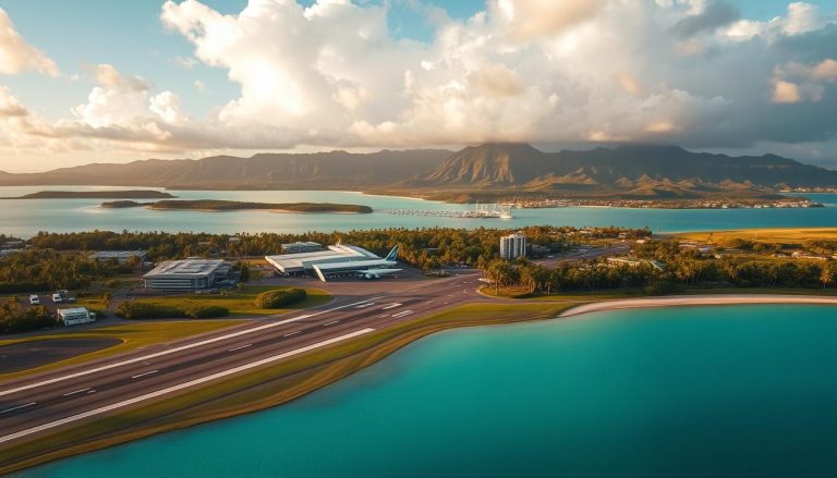 How far is Denarau Island from Nadi Airport?