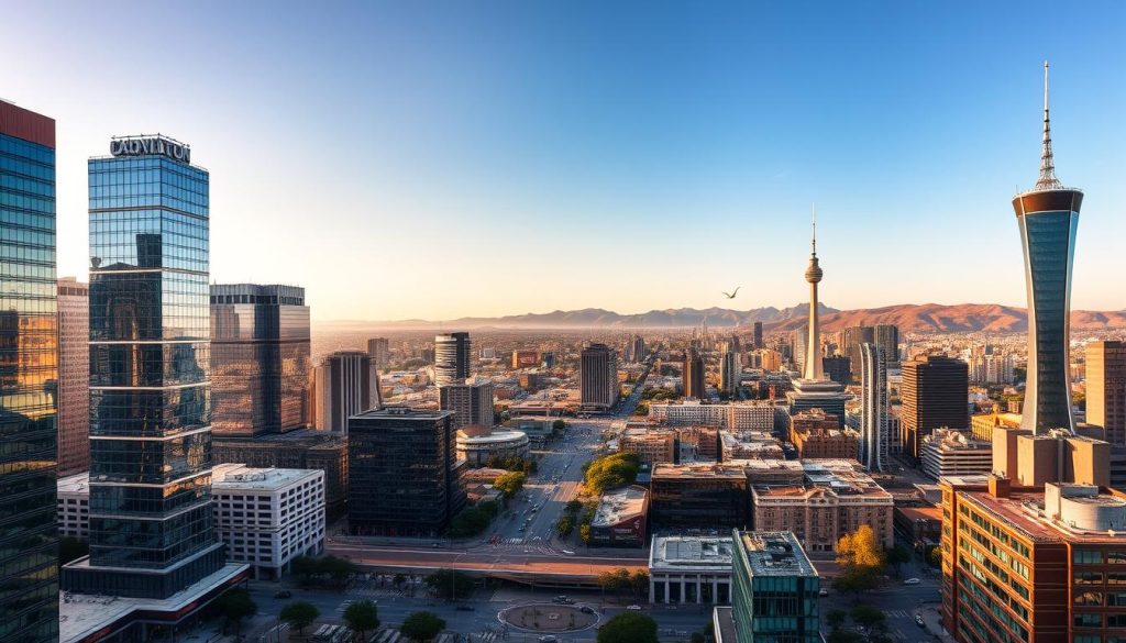 Johannesburg cityscape Johannesburg cityscape