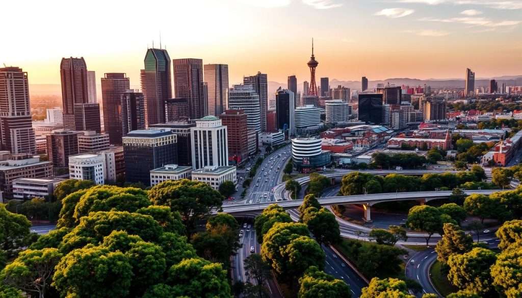 Johannesburg cityscape Johannesburg cityscape