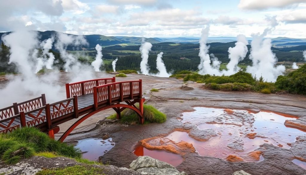 Kuirau Park geothermal features Kuirau Park geothermal features