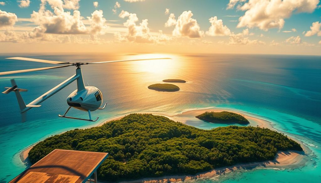 Mamanuca Islands helicopter transfer Mamanuca Islands helicopter transfer